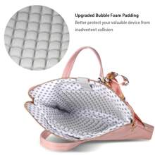 Shockproof, Drop-Proof, Water-Resistant Ladies' Laptop Bag Suitable For Most 13-16 Inch Computers - Baby Pink - View 5
