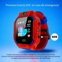 Reloj Inteligente Q19: Conectividad 4G, Tarjeta SIM, Rastreador GPS, Cámara SOS, Teléfono y Linterna Integrados - Verde - Ver 4