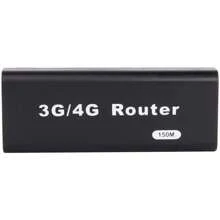 Wireless Router,Network Router Mini Portable 3G/4G WirelessN USB WiFi Hotspot Router AP 150Mbps WLAN LAN RJ45 - Czarne - Zobacz 3