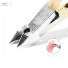 1pc Nail Clipper Scissor For Hard Dead Skin, Stainless Steel Cuticle Nipper Cutter,  Professional Manicure Pedicure Tool