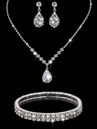 轻巧、商务休闲水钻装饰水桶包迷你抽绳设计、透明包时尚珍珠包晚宴包、晚餐包迷人、优雅、精致、安静的奢华水钻，适合派对女孩、女士、新娘，非常适合派对、晚宴/宴会圣诞派对礼服