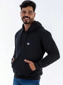 Men Sweatshirts - 黑色 - 查看 2