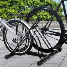 Bicycle Stand, Bicycle Storage, Bicycle Parker, Bicycle Stand, Floor Parker, Multiple For 2 Bicycles, Black, 60x53x56cm - 黑色 - 查看 4
