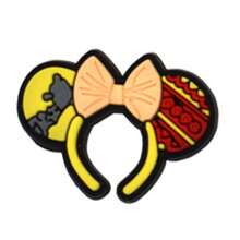 Disney 10pcs  Disney Headband Ears Headband Pattern Shoe Decorations Shoe Accessories Charms For Clogs  Bubble Slides Sandals, Gift Idea For Birthday Christmas  Halloween Party Favors