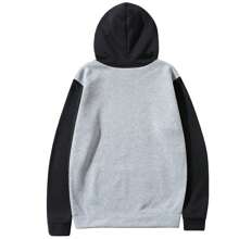 Blusa Moletom Bolso Capuz Street Wear Urso Pink Dinheiro Dolar Swag - Multicolorido - Visão 2