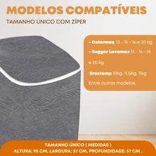 Washing Machine Covers - 灰色 - 查看 4