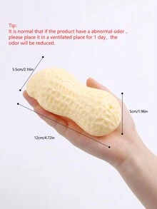 Đồ chơi Chó Mài Răng Đậu phụng Hình dạng Cót két Thú cưng Đồ chơi Chống cắn Đồ chơi Trái bóng - Nhiều màu - Xem 5