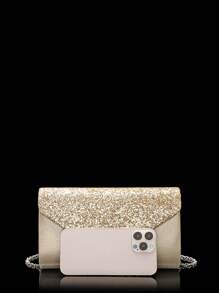 LETODE BAG 4 件套女士水钻晚宴手拿包水钻耳夹新娘婚礼颈链手链吊饰闪亮钱包，必备婚礼物品，完美搭配毕业礼服、舞会礼服