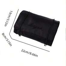 四合一可拆卸收纳袋，拉链网眼大容量化妆包，可折叠便携旅行洗漱包，化妆包，化妆袋，护肤袋，洗漱包，旅行必备，邮轮必备，宿舍必备，婚礼伴娘礼物，妈妈礼物，生日礼物，家居装饰，浴室客厅床边收纳袋，珠宝收纳袋，唇油收纳袋，指甲油收纳袋，化妆包，化妆收纳盒，化妆包，化妆袋，化妆包，收纳袋，化妆袋，旅行必备 - 黑色 - 查看 5