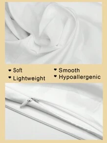 1 Peça Fronha Simples Com Estampa De Pentagrama Preto E Branco Para Decoração De Casa (sofá, Cama, Etc.)