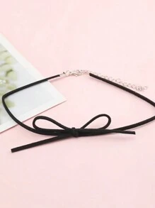 1 Máy Tính Mới Vintage Tối Giản Gợi Cảm Nhung Nơ Vòng Cổ Choker, Nữ Xương Đòn Dây Chuyền Đơn Giản Và Đa Năng - Ngôi sao - Xem 6