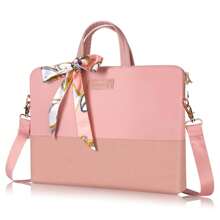 Shockproof, Drop-Proof, Water-Resistant Ladies' Laptop Bag Suitable For Most 13-16 Inch Computers - Baby Pink - View 2