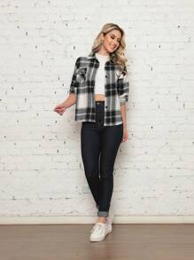 Women Blouses - 黑色 - 查看 1