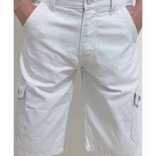 Men Shorts - White - View 2