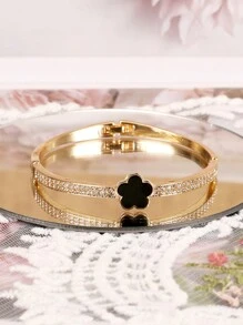 1pc Stainless Steel Bracelet For Women