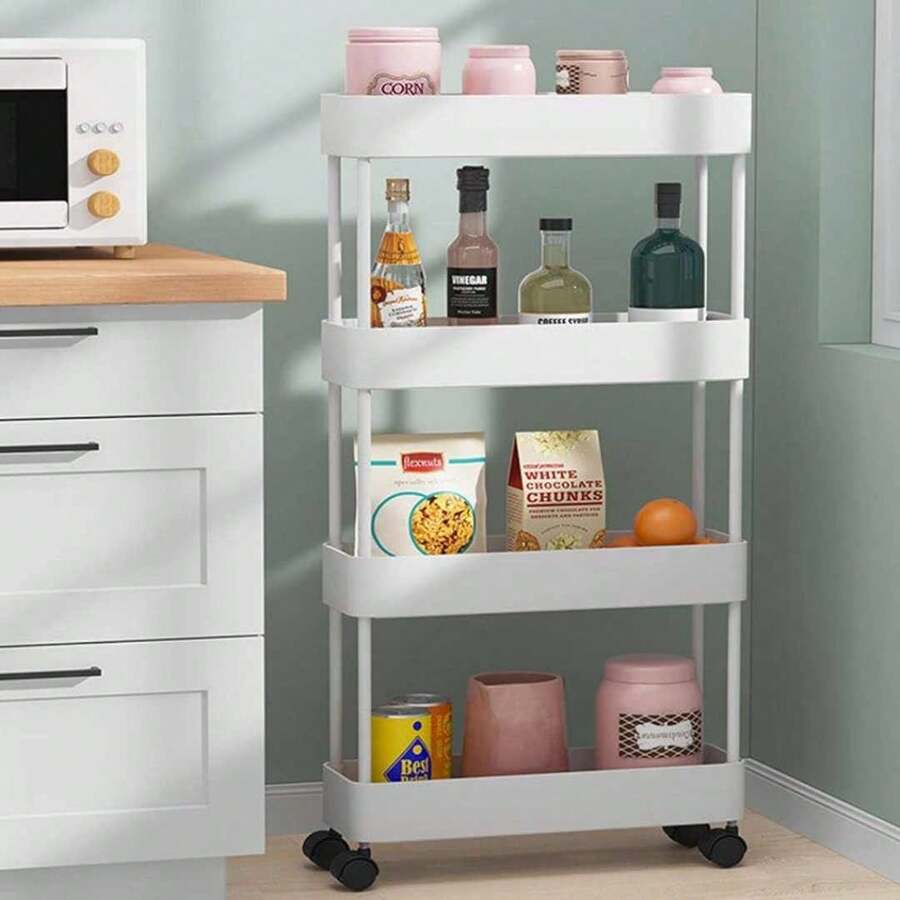Storage Shelves & Racks - White - View 1