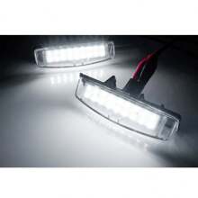 2入組canbus Led汽車牌照燈泡,適用於toyota Camry 40 V40 Xv40 Aurion Xv40 Prius Echo Belta - 白色 - 查看 7