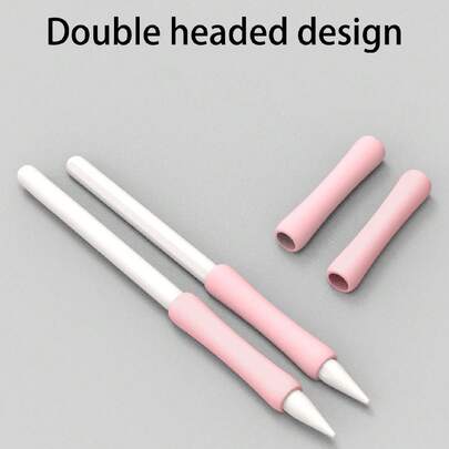 1pc/2pcs/4pcs/8pcs Silicone Pen Sleeve Grip, For 1st/2nd Generation Touch Screen Pens, Universal