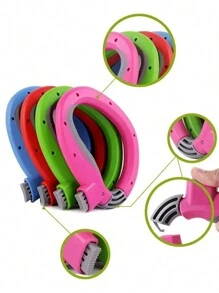 1 unidade de suporte para sacola de compras com alça para viagens domésticas, utensílio de cozinha portátil adequado para trailers, culinária ao ar livre, quintal, camping, praia, item mais acessível - Multicolorido - Ver 2