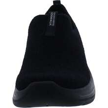 Womens Performance Lifestyle Slip-On Sneakers - 黑色 - 查看 3