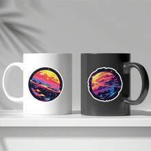 50pcs Space Themed Scrapbook Stickers - Multicolor - View 5