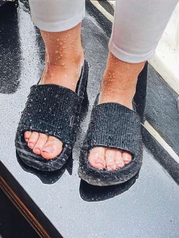 Chinelo Nuvem Slide Algodão Ortopédico Antiderrapante Em Eva Unissex