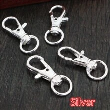 10pcs Lobster Clasp Hooks DIY Jewelry Making Accessories For Keychain Necklace Bracelet