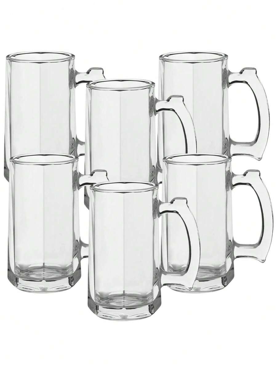 Beer Mugs - White - View 1