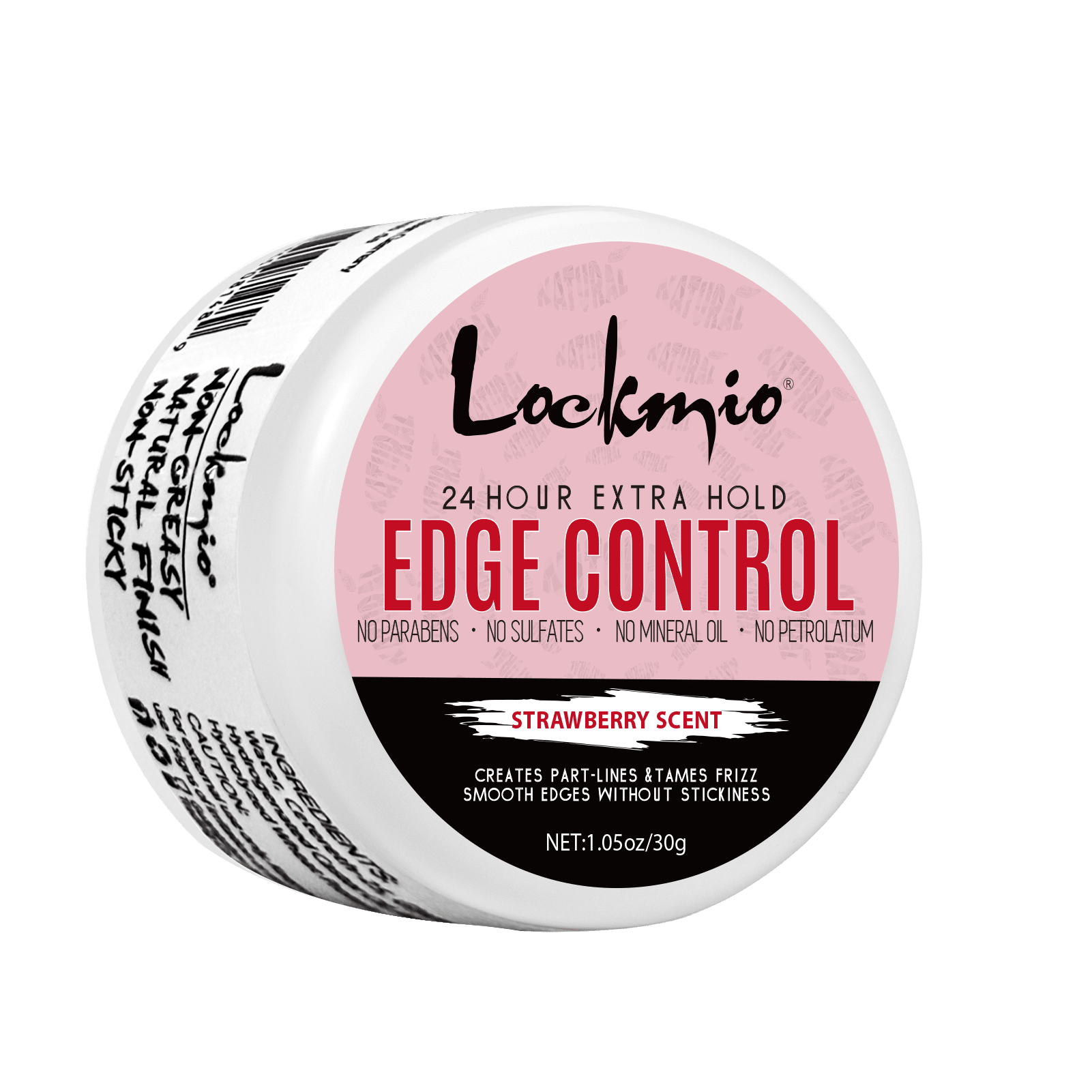 Strong Hold Edge Control Gel, NonGreasy No Flake Styling Wax For