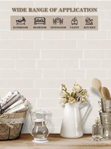 Waterproof Brick Pattern 3D Textured Wall Panels DIY Tiles,Removable Self Adhesive Wall Tile Sticker Kitchen Bathroom Backsplash For Festival Layout,Stickers,Wall Decal, Vinyl Decal For Home Decorations,Spring Decoration Items Refresh Your Home,Rama Decoration Stickers Gifts Birthday Graduation Room Decor Wall Decor Bathroom Decor Bedroom Decor Room Decoration Stuff Living Room Decor House Decor Home Decor Living Room Wall Paper Wallpapers