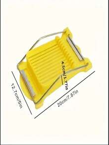 1pc Creative Multifunctional 304 Stainless Steel Lunch Meat Slicer, Banana, Watermelon, Ham Slicer, Egg Cut Splitter