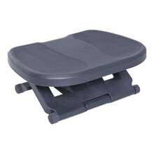 HOMCOM Repose-pied ergonomique de bureau hauteur et inclinaison réglables 45L x 34l cm gris - Gris - Voir 2