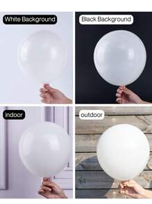 50 pièces de ballons de fête de 12 pouces pour l'anniversaire, la remise des diplômes, la fête de la jungle, la fête "wild one", la décoration de Noël