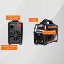 Soldadora Inverter C/pantalla Maquina Para Soldar 110v/220v FOUND TOOLS FTL_HR-20 - Albaricoque - Ver 6