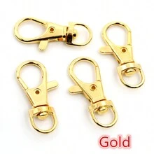 10pcs Lobster Clasp Hooks DIY Jewelry Making Accessories For Keychain Necklace Bracelet