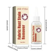 Jue-Fish Laundry Stain Remover Gentle Cleansing For Clothes Decontamination, Stubborn Oil Stains, Yellow Mildew Spots Cleaner - White - View 11