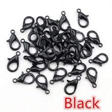 50pcs Small Alloy Lobster Clasp Hooks Connector For Necklace Bracelet Chain DIY Jewelry Making Accessories