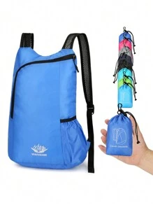 Foldable Backpack For Football Fans - Lightweight And Convenient Travel Bag For Men And Women - Blue - View 1
