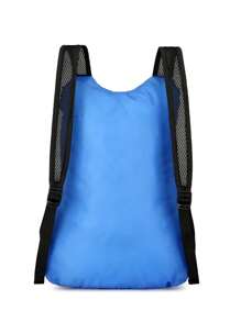 Foldable Backpack For Football Fans - Lightweight And Convenient Travel Bag For Men And Women - Blue - View 2