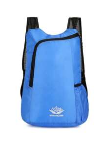 Foldable Backpack For Football Fans - Lightweight And Convenient Travel Bag For Men And Women - Blue - View 6