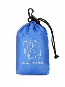 Foldable Backpack For Football Fans - Lightweight And Convenient Travel Bag For Men And Women - Blue - View 3