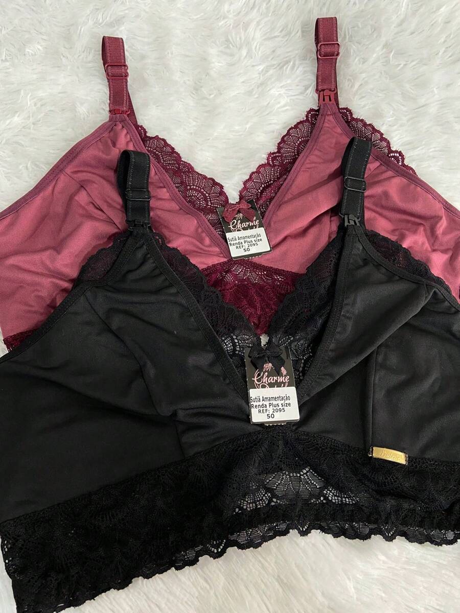 Charme Dela's Maternity Lingerie - 酒紅色 - 查看 1