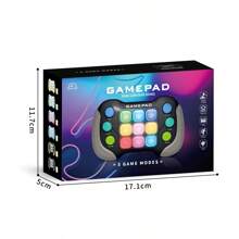 Push And Pull Joy Speed Push Game Console Racing Mind Logic Training Challenge Whac-A-Mole Relief Toy - Black - View 2