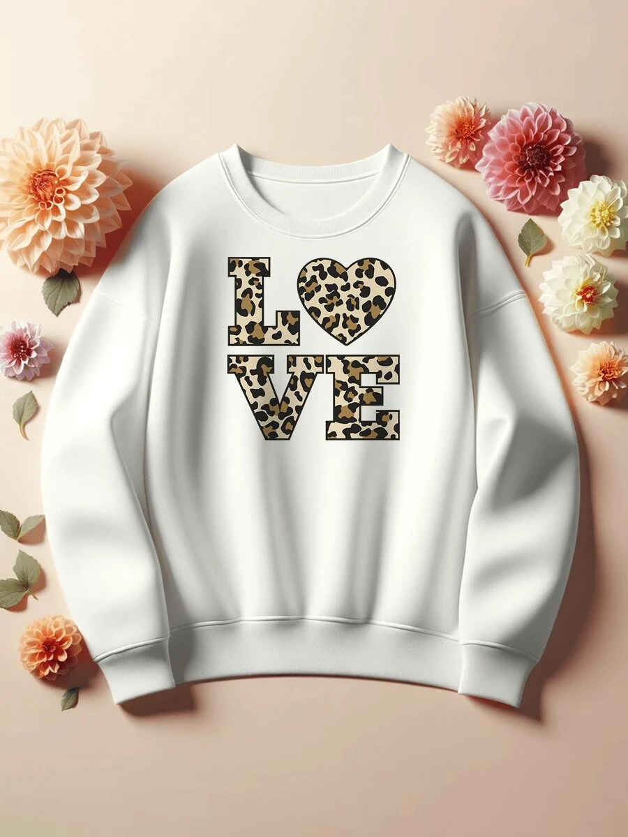Women Sweatshirts - 白色 - 查看 1