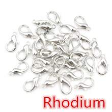 50pcs Small Alloy Lobster Clasp Hooks Connector For Necklace Bracelet Chain DIY Jewelry Making Accessories