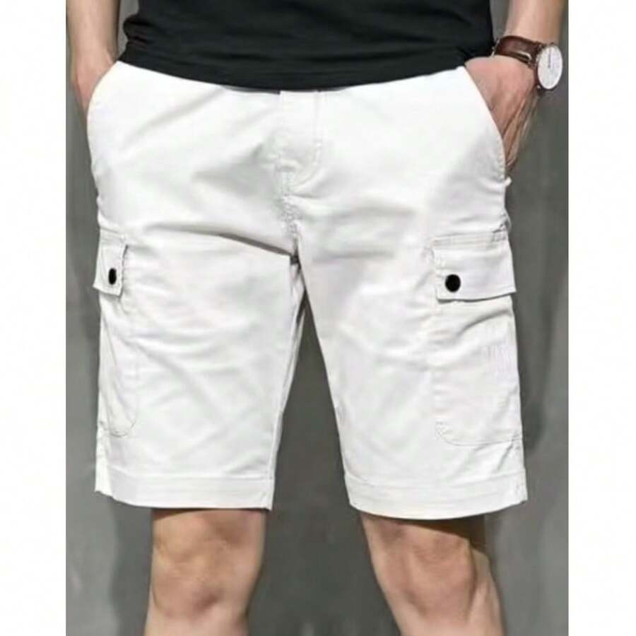Men Shorts - White - View 1
