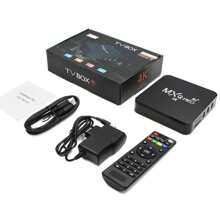 TV BOX MXQ PRO 4K Reproductor Multimedia Android 13 Tv Box 8g+16Gb Smart Tvbo  2.4G/5G. - Negro - Ver 1