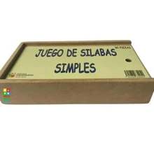 Kit 5 cajas; Abc, vocales y números por Asociación, Silabario simple y compuesto Juego infantil Didáctico Divertido - Azul - Ver 2