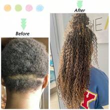 New Goddess Locs Crochet Hair Extensions 14Inch 18Inch 24 Inch 1 Pack Pre-Looped River Fauxs Locs Wavy Curly Fauxlocs Bohemian Crochet Braids (1B) - Black - View 4