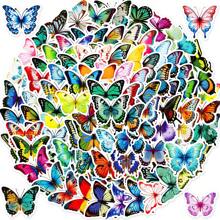 100Pcs Flower Stickers, Vinyl Waterproof Stickers For Laptop Scrapbooking Water Bottle Skateboard Luggage Cars Guitar, Colorful Aesthetic Stickers For Girls Teens Adults, Birthday Party Gifts, Back To School Gifts